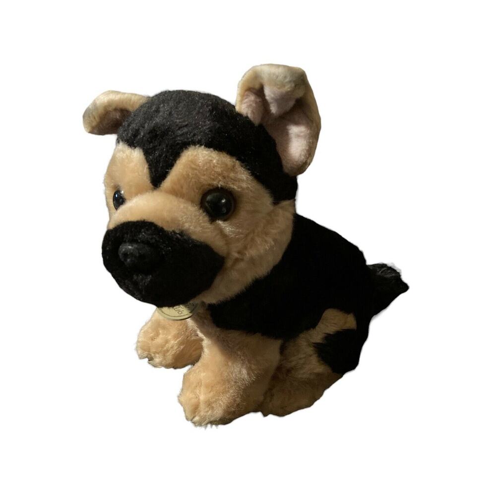 Aurora Miyoni Tots‎ German Shepherd Puppy Dog Plush 8" Sitting Realistic